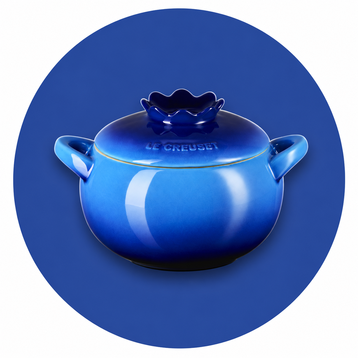 Le Creuset Blueberry Cocotte